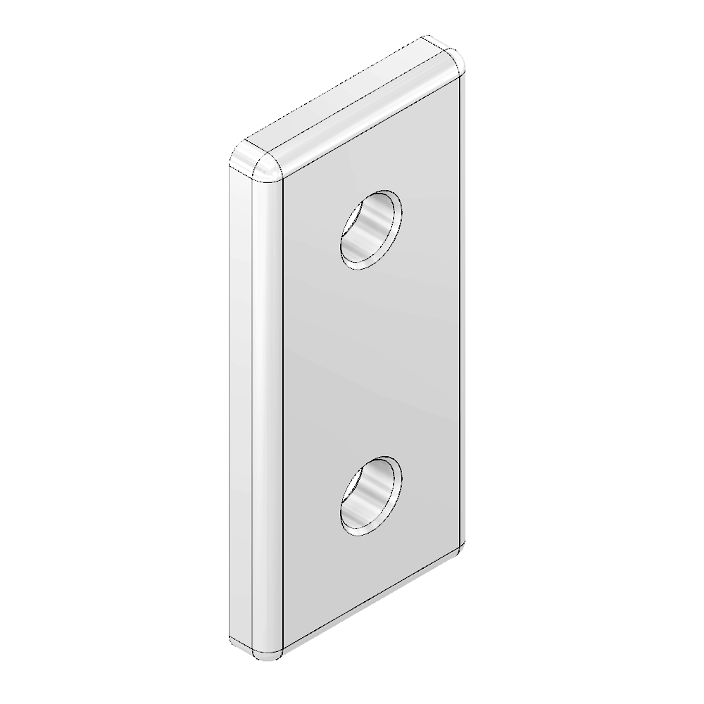 41-100-3SS MODULAR SOLUTIONS TIE PLATE 30 X 60 WITH STAINLESS STEEL HARDWARE